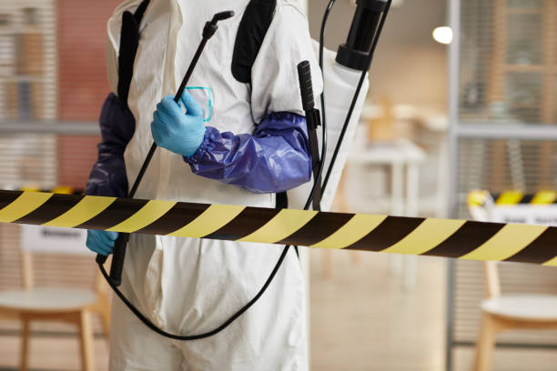 Professional Biohazard technician working in Newport, WA